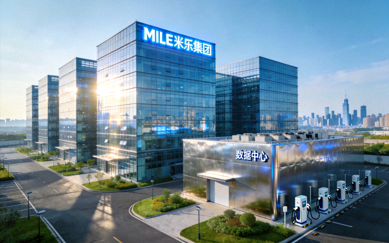 MILE米乐集团现代化科技园区外景与数据中心